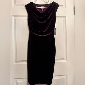 Vince Camuto Velvet Dress NWT-size 2